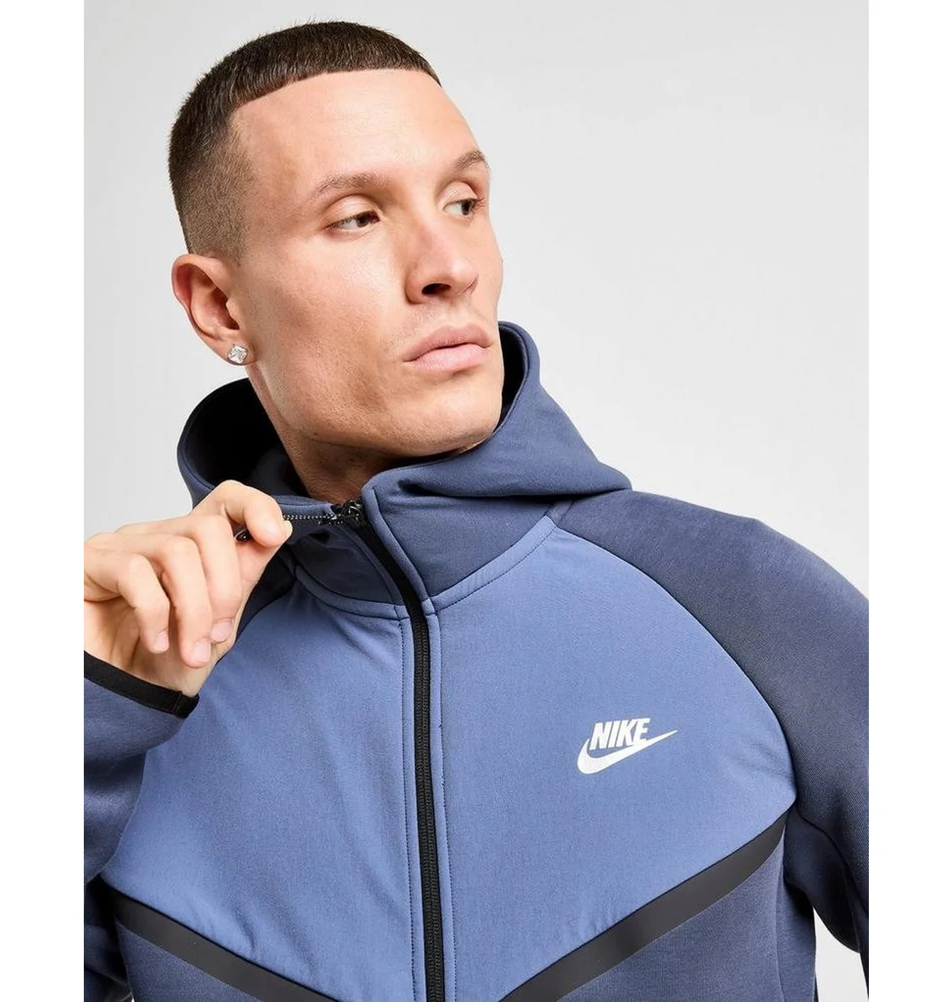 Толстовка чоловіча Nike Tech Fleece Blue IH4302-437