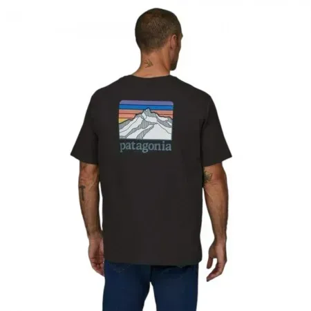 Футболка чоловіча Patagonia Men's Line Logo Ridge Pocket Responsibili-Tee (INBK38511)