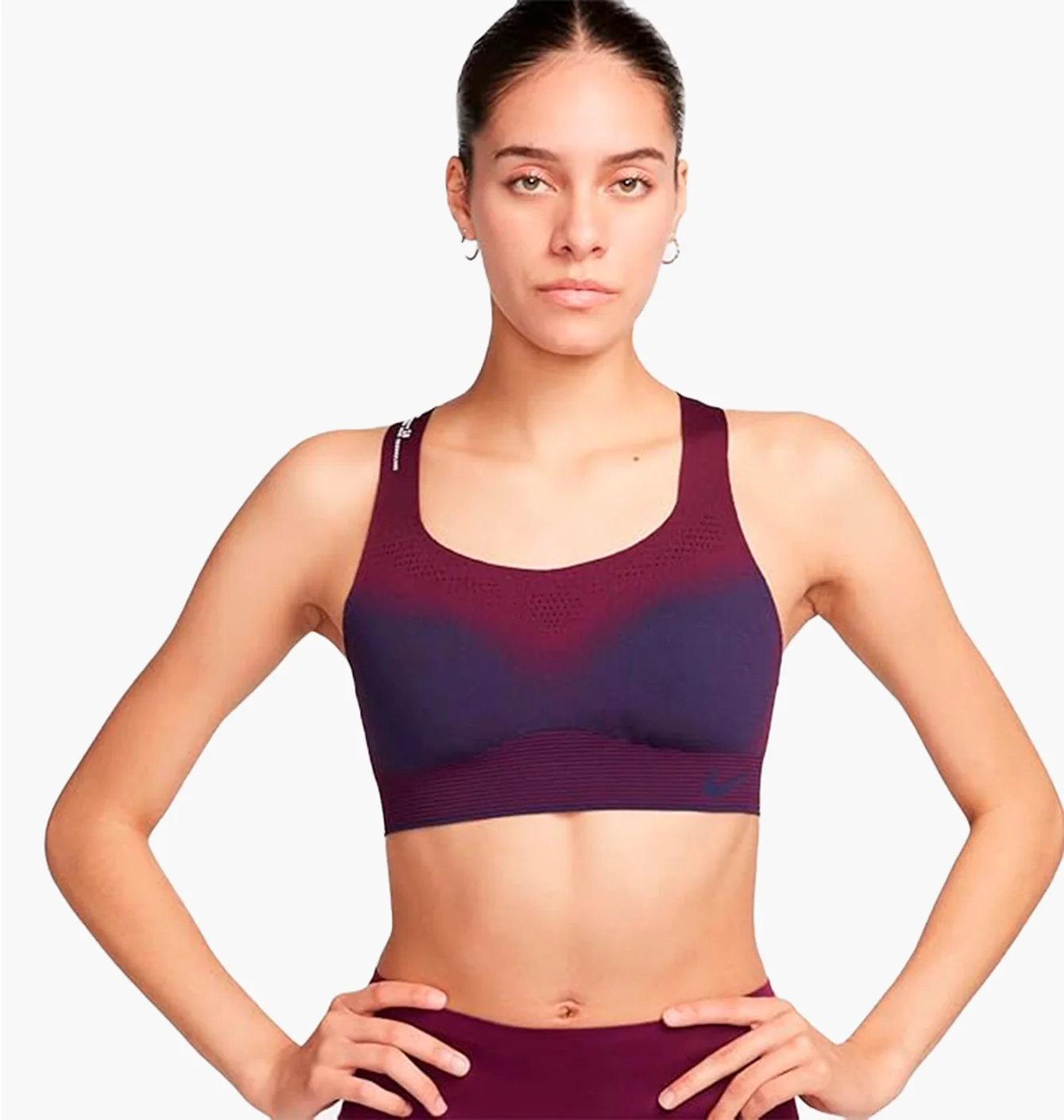 Топ жіночий Nike Swoosh Flyknit Violet DQ5119-610