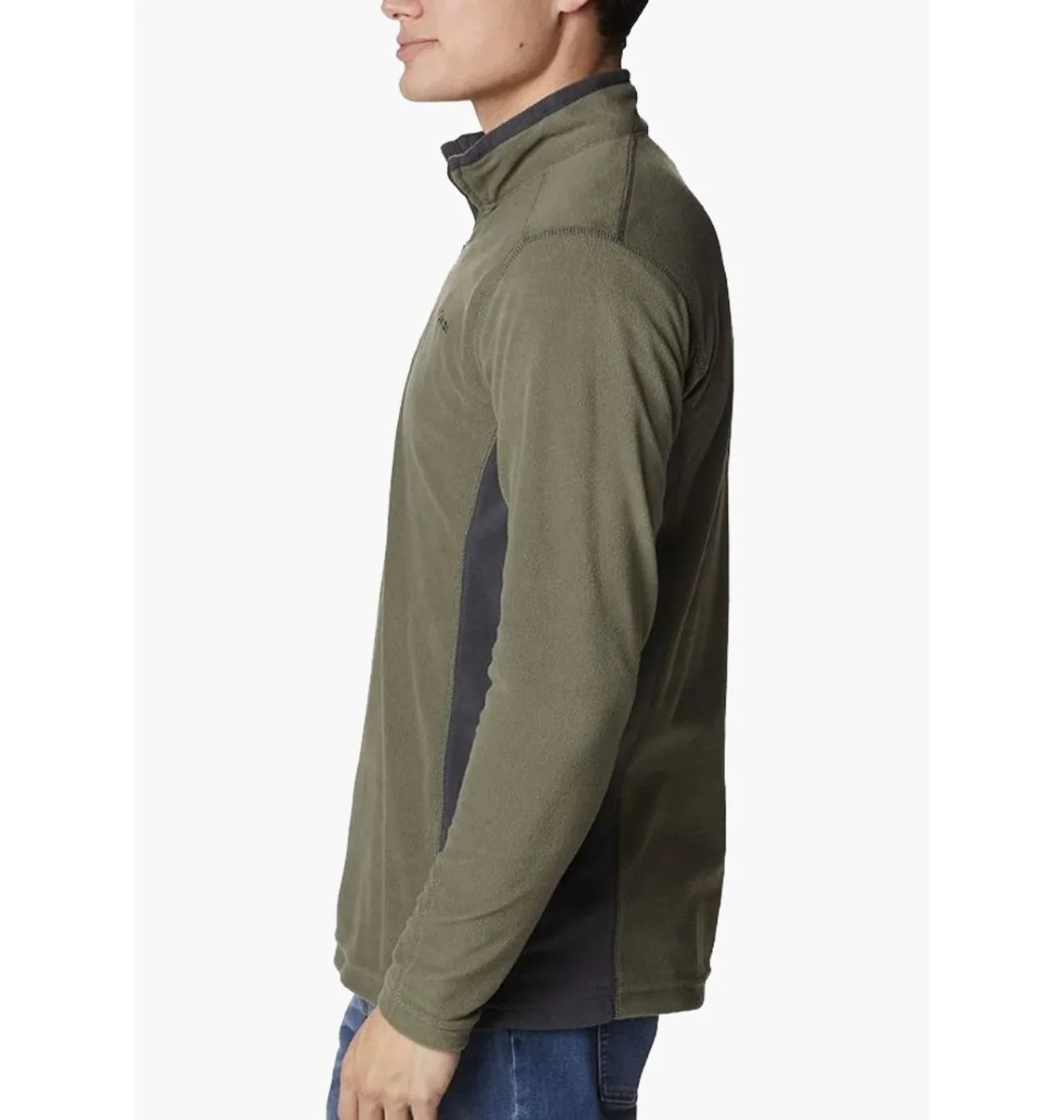 Кофта чоловіча Columbia Klamath Range Half Zip In Green AM6558-397