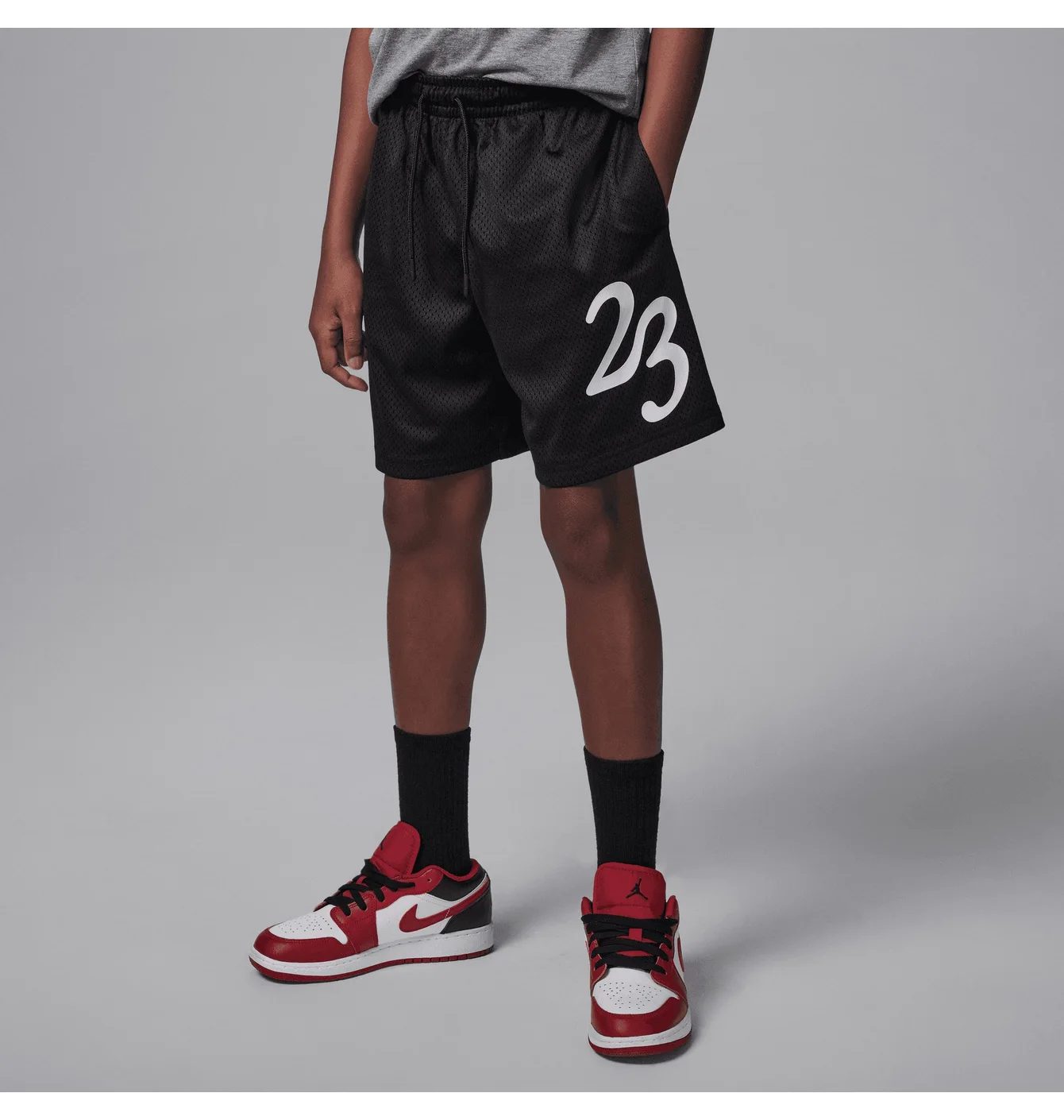 Шорти дитячі Air Jordan Mvp Big Mesh Shorts Black 95D608-023