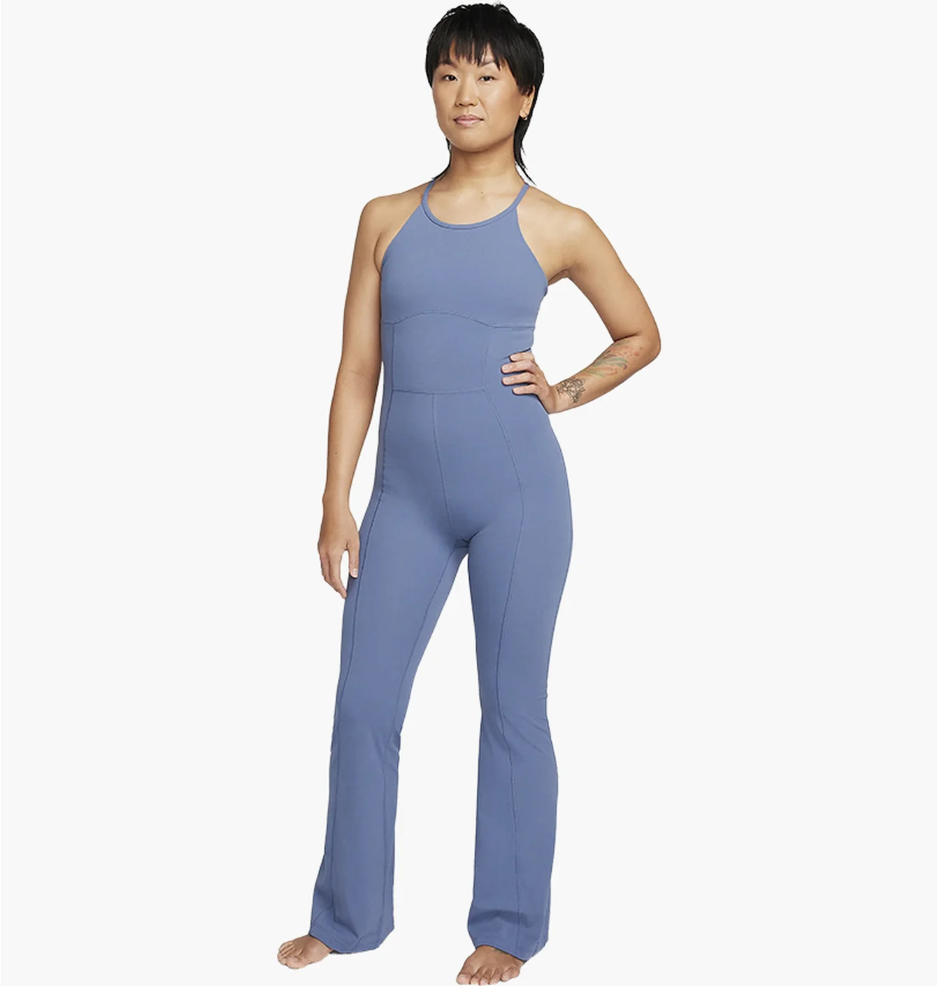 Комбінезон жіночий Nike Zenvy Body Blue FN7469-491