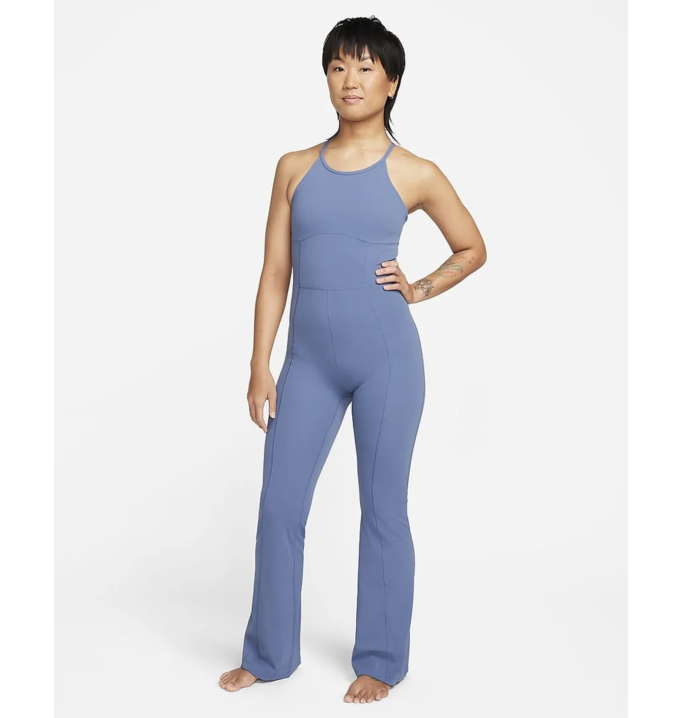 Комбінезон жіночий Nike Zenvy Body Blue FN7469-491