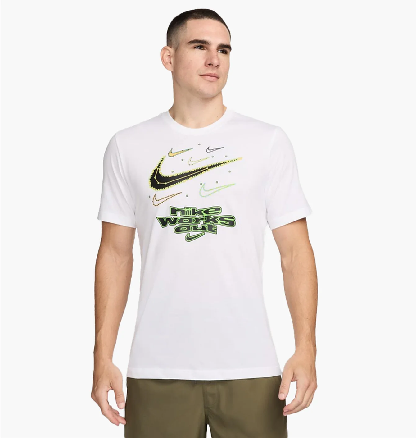 Футболка унісекс Nike Df Tee Iykyk Su24 White FV8372-100