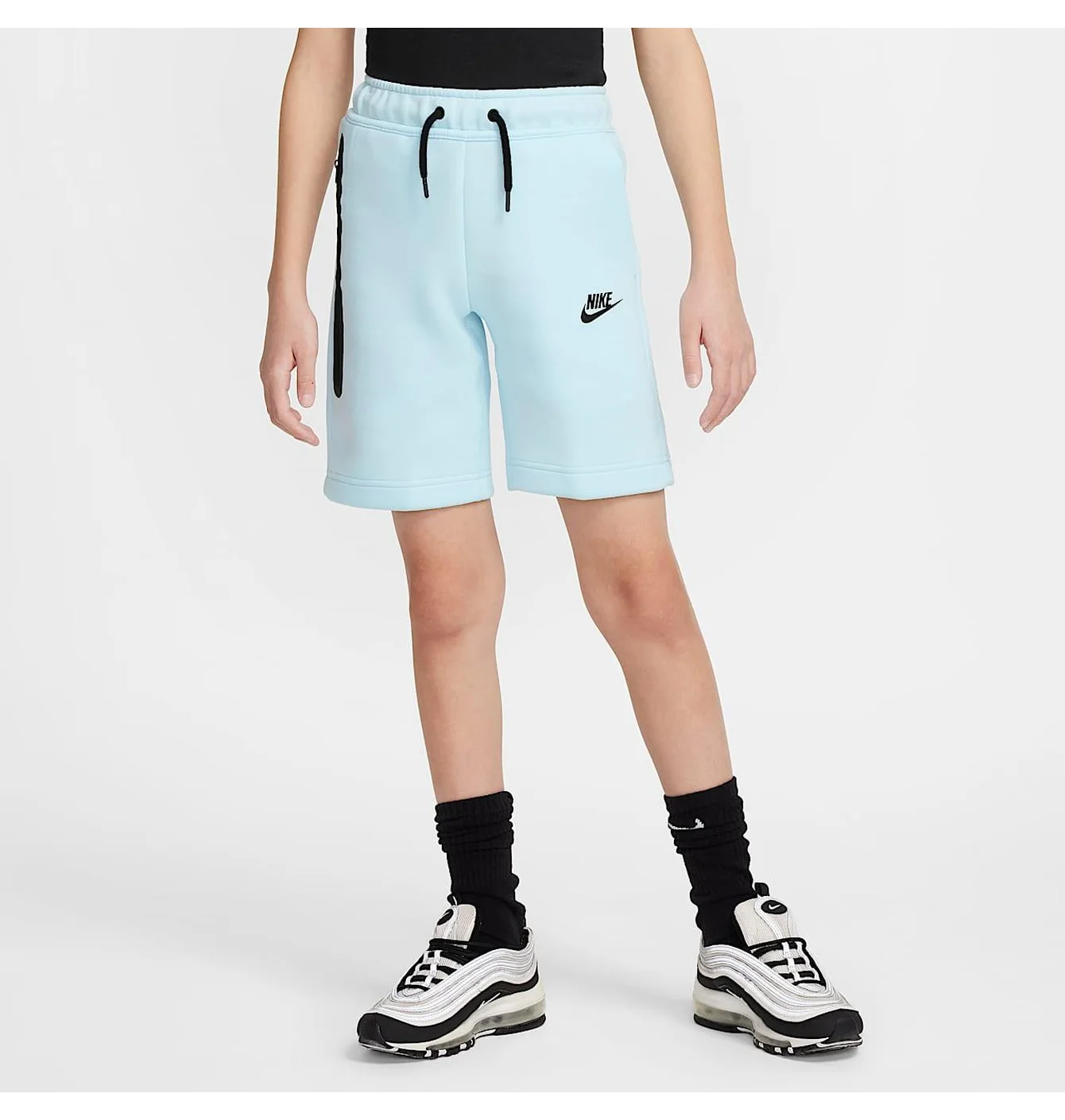 Шорти дитячі Nike Tech Fleece Light Blue FD3289-474