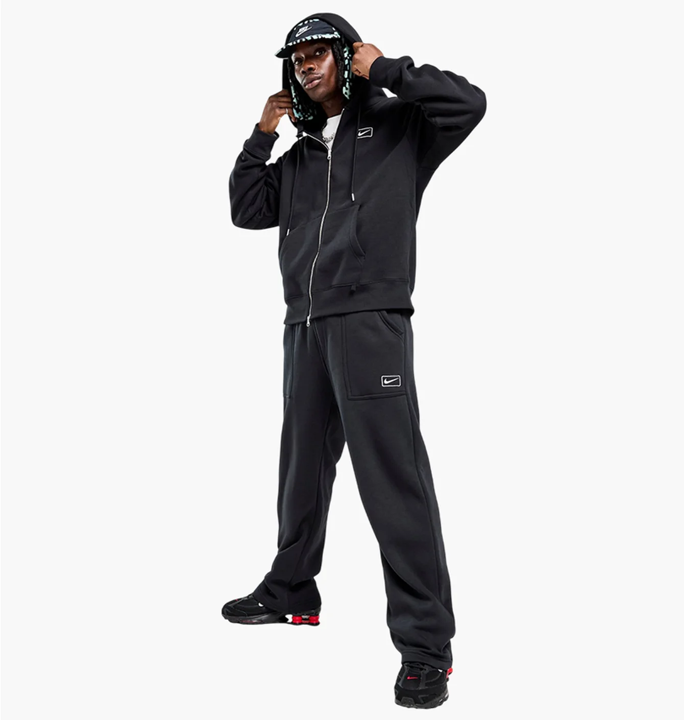 Спортивний костюм чоловічий Nike Sportswear Full-Zip Black IQ2765-010__IQ2768-010