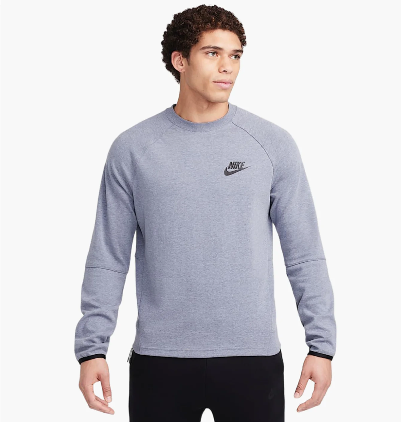 Світшот чоловічий Nike Nsw Tech Fleece Crew Grey DD5257-451