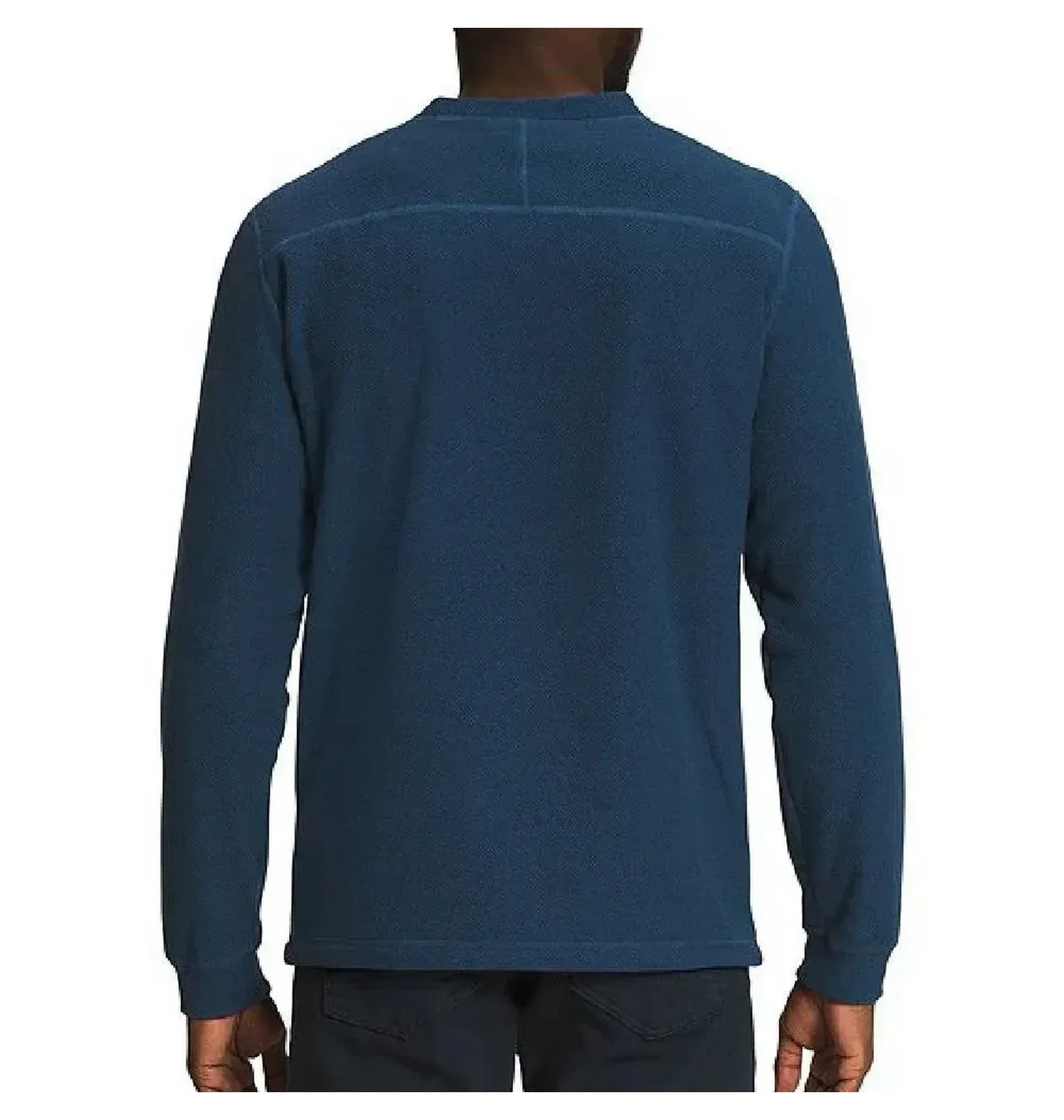 Світшот чоловічий The North Face Textured Cap Rock Long-Sleeve Sweatshirt Blue NF0A7UJDHDC