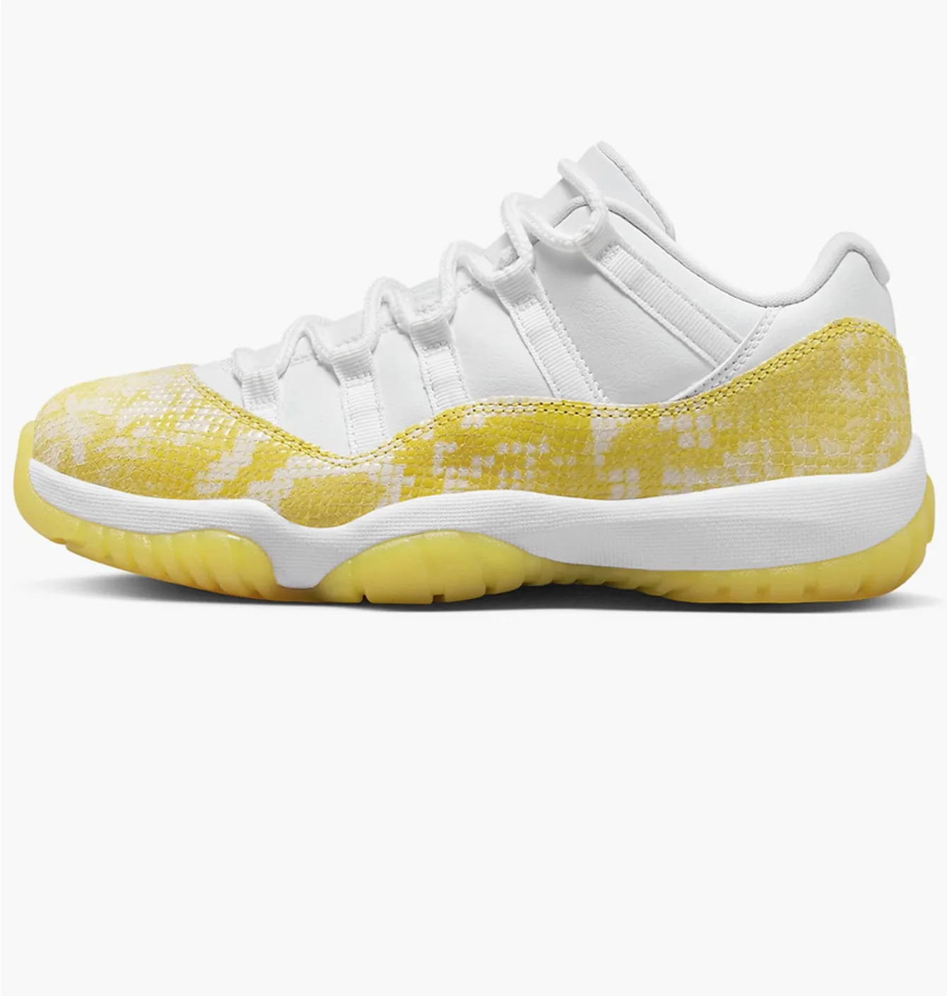 Кросівки жіночі Air Jordan Air 11 Retro Low White/Yellow AH7860-107