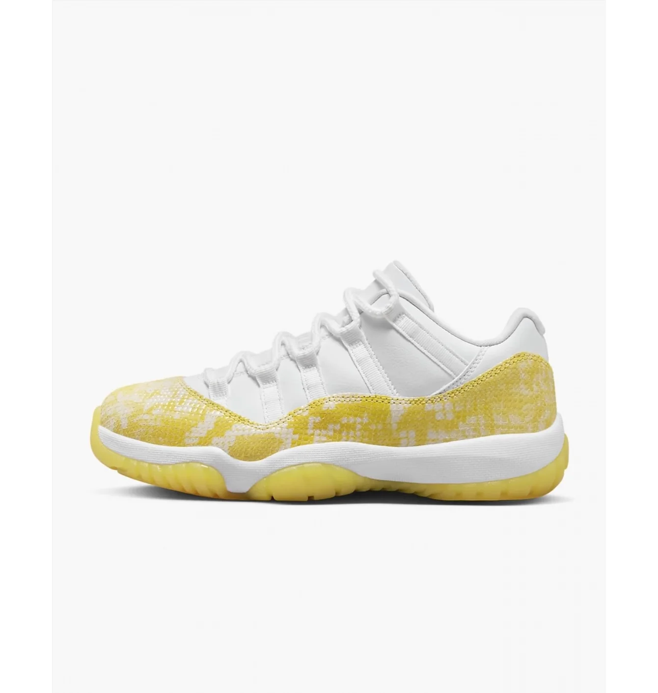 Кросівки жіночі Air Jordan Air 11 Retro Low White/Yellow AH7860-107