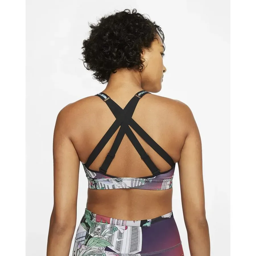 Спортивний топ жіночий Nike Impact Strappy Printed High-Support (CK1946-073)