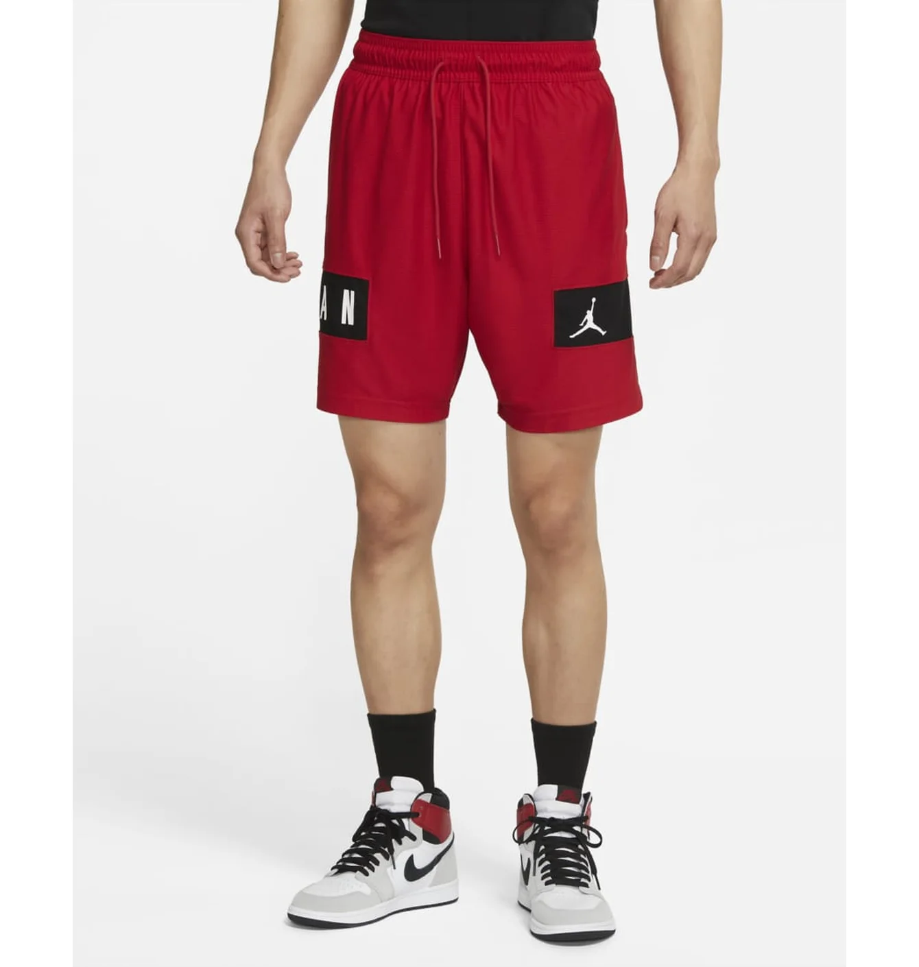 Шорти чоловічі Air Jordan Dri-Fit Air Mesh Graphic Shorts Red CZ4771-687