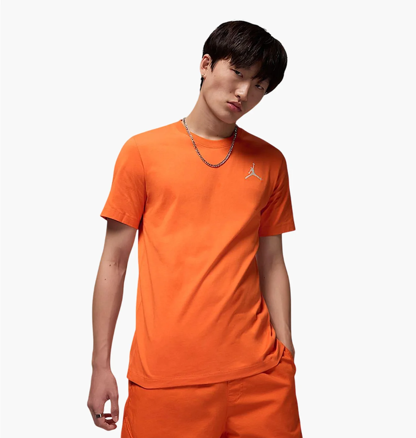 Футболка чоловіча Air Jordan Jumpman Orange DC7485-805
