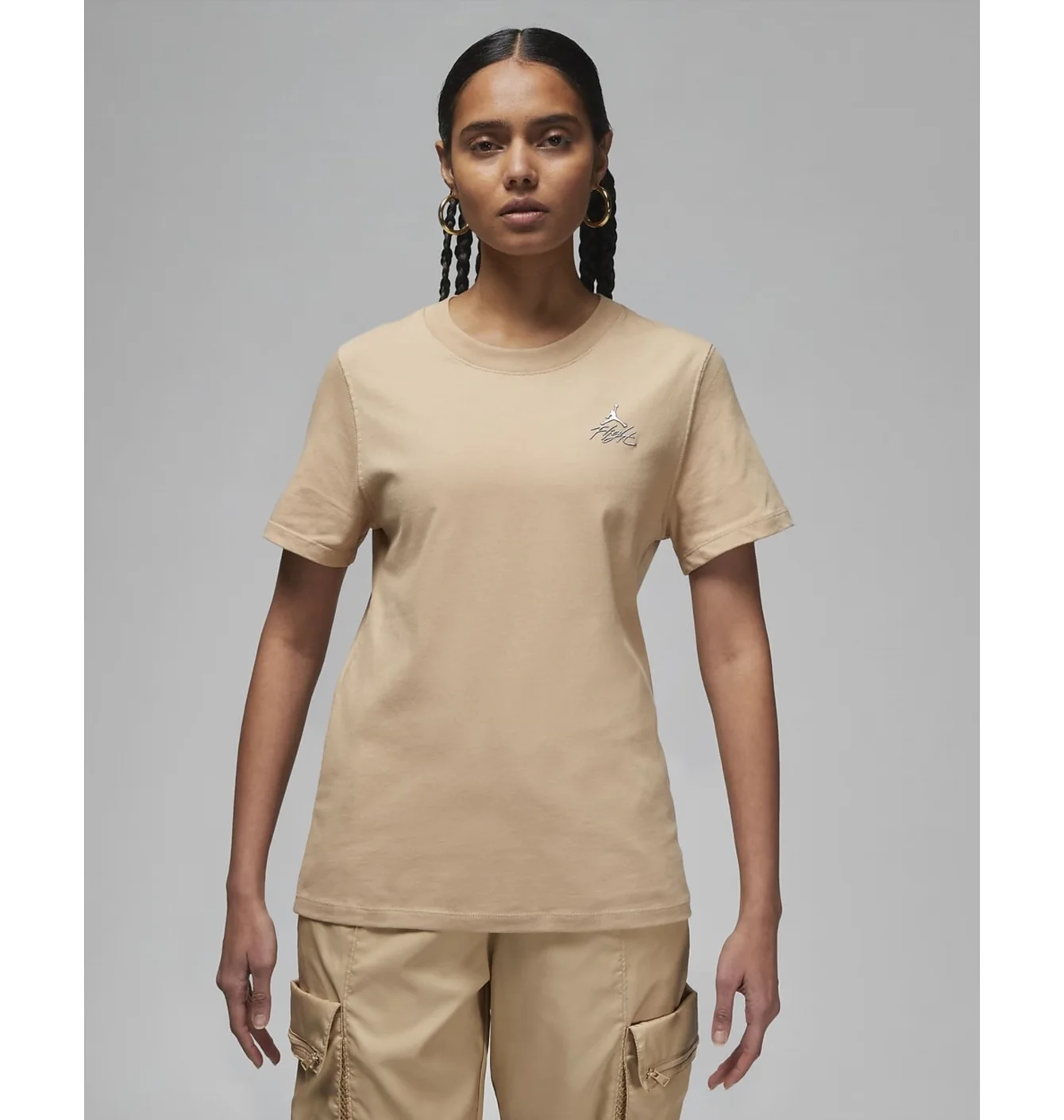Футболка жіноча Air Jordan Graphic T-Shirt Beige Dx0373-254