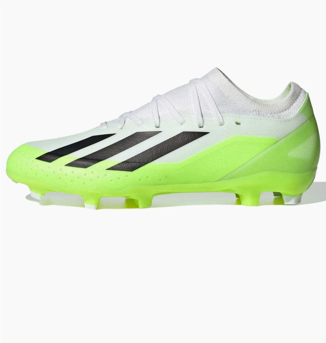 Бутси чоловічі Adidas X Crazyfast.3 Firm Ground Cleats White/Green HQ4534