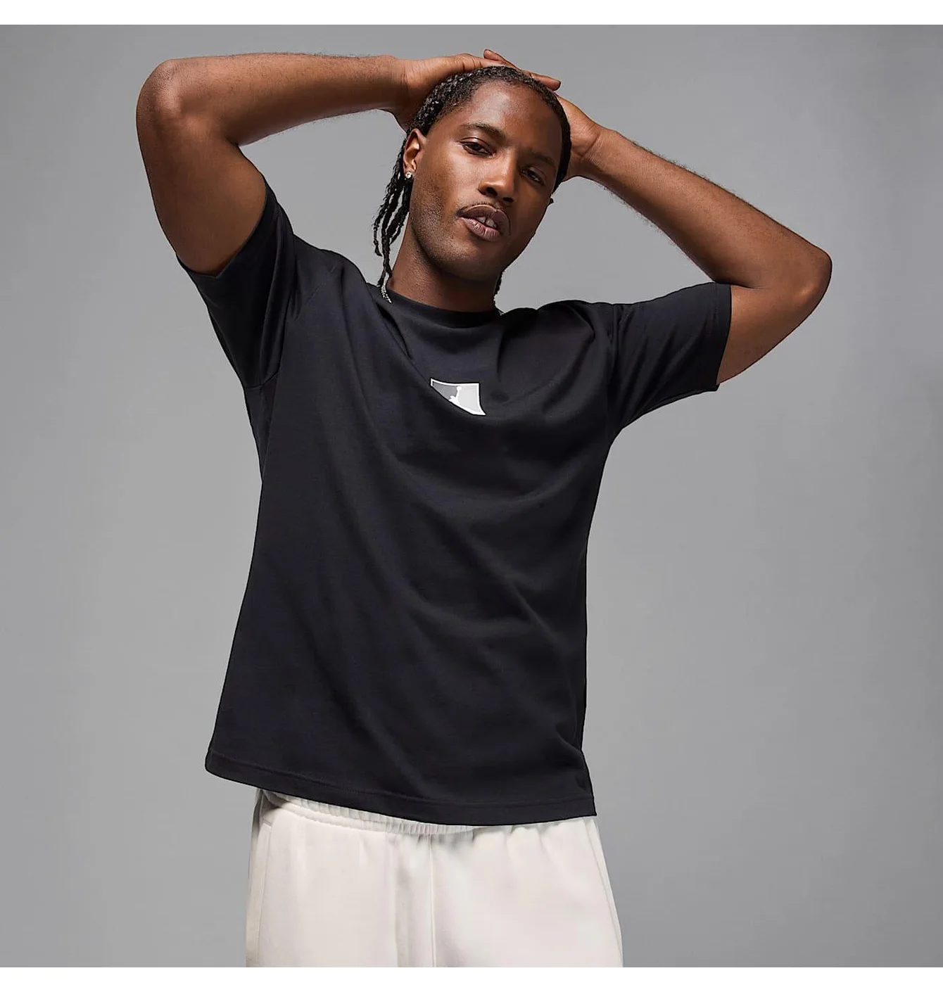 Футболка чоловіча Air Jordan Brooklyn Black HQ8942-010