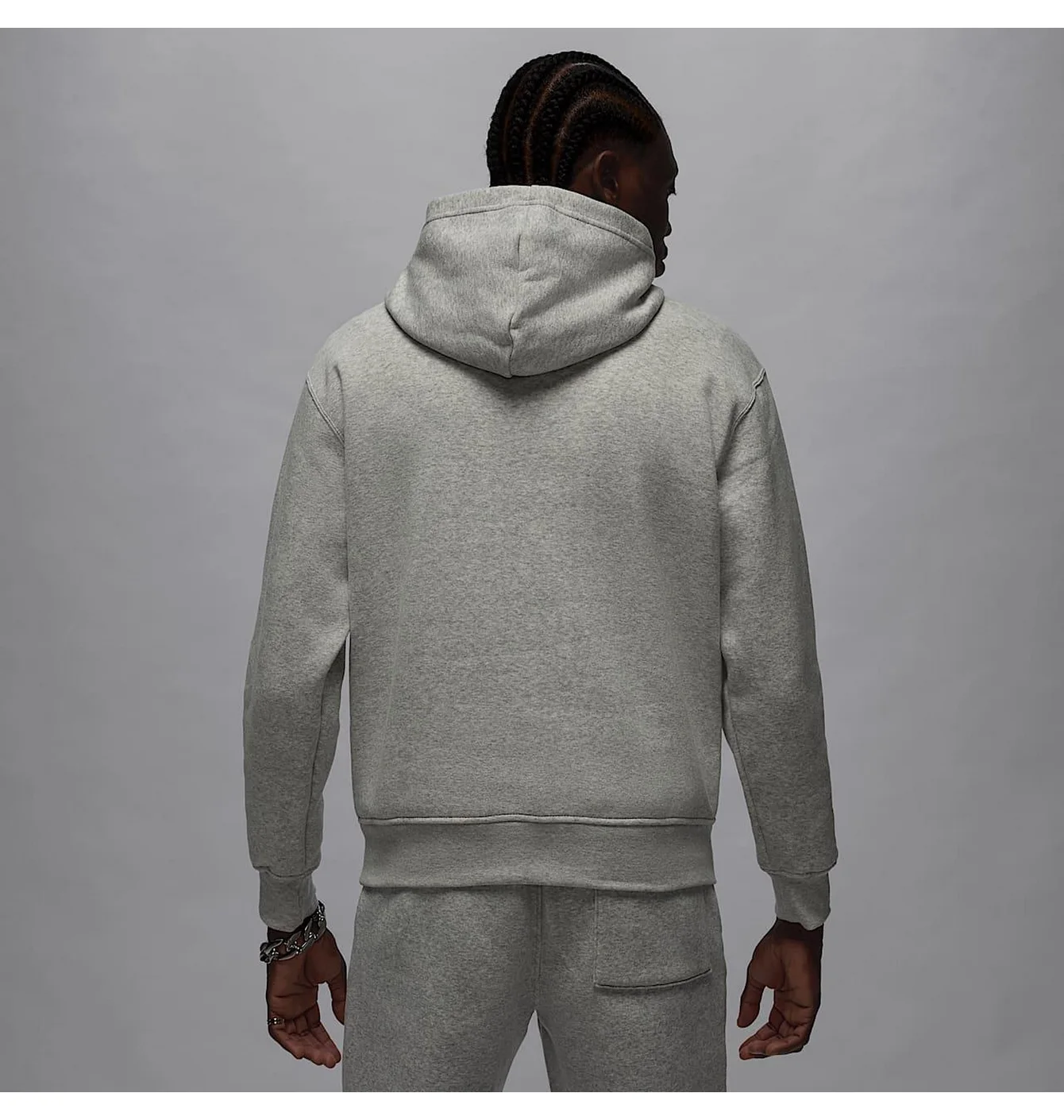 Худі чоловіче Air Jordan Brooklyn Fleece MenS Pullover Hoodie Grey FV7281-050