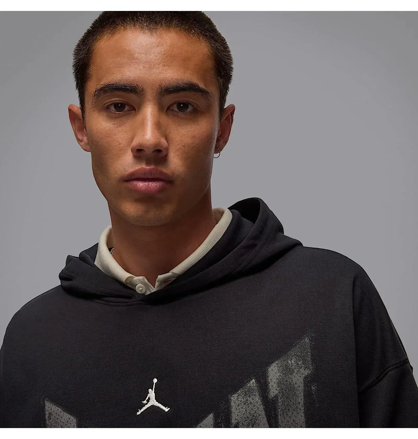 Спортивний костюм чоловічий Jordan J Brk Cllgte Hbr Po Hd Lb Black (HV0093-010__HV0091-010)