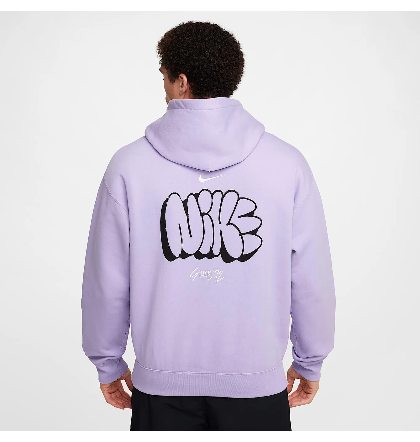 Худі чоловіче Nike Solo Swoosh Graffiti Violet HQ4181-515