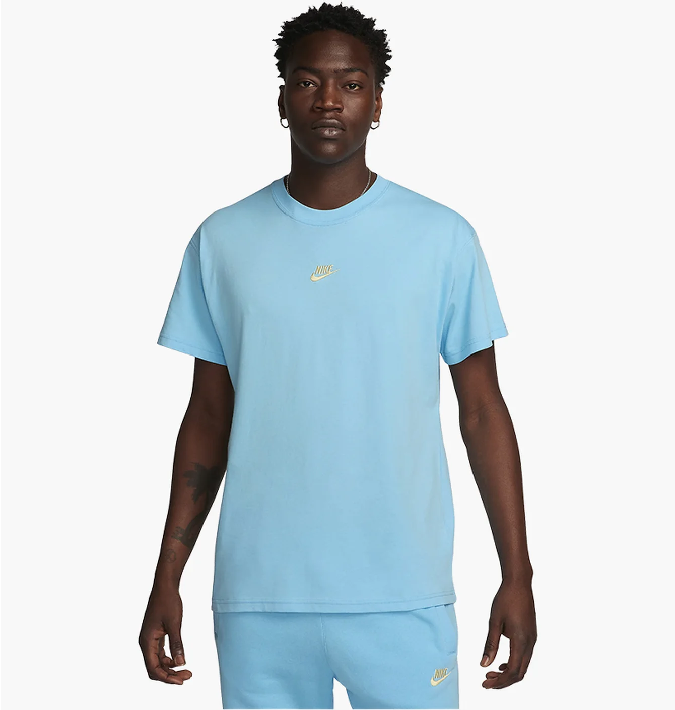 Футболка чоловіча Nike Sportswear Light Blue FJ0560-407