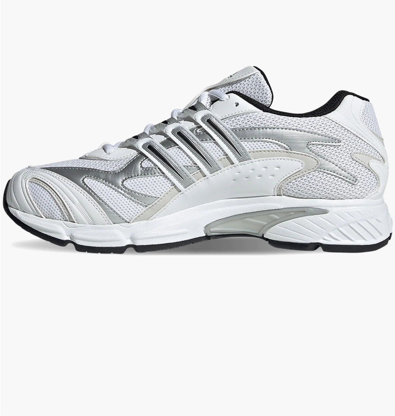 Кросівки унісекс Adidas Temper Run 2 Metallic/White IH0402