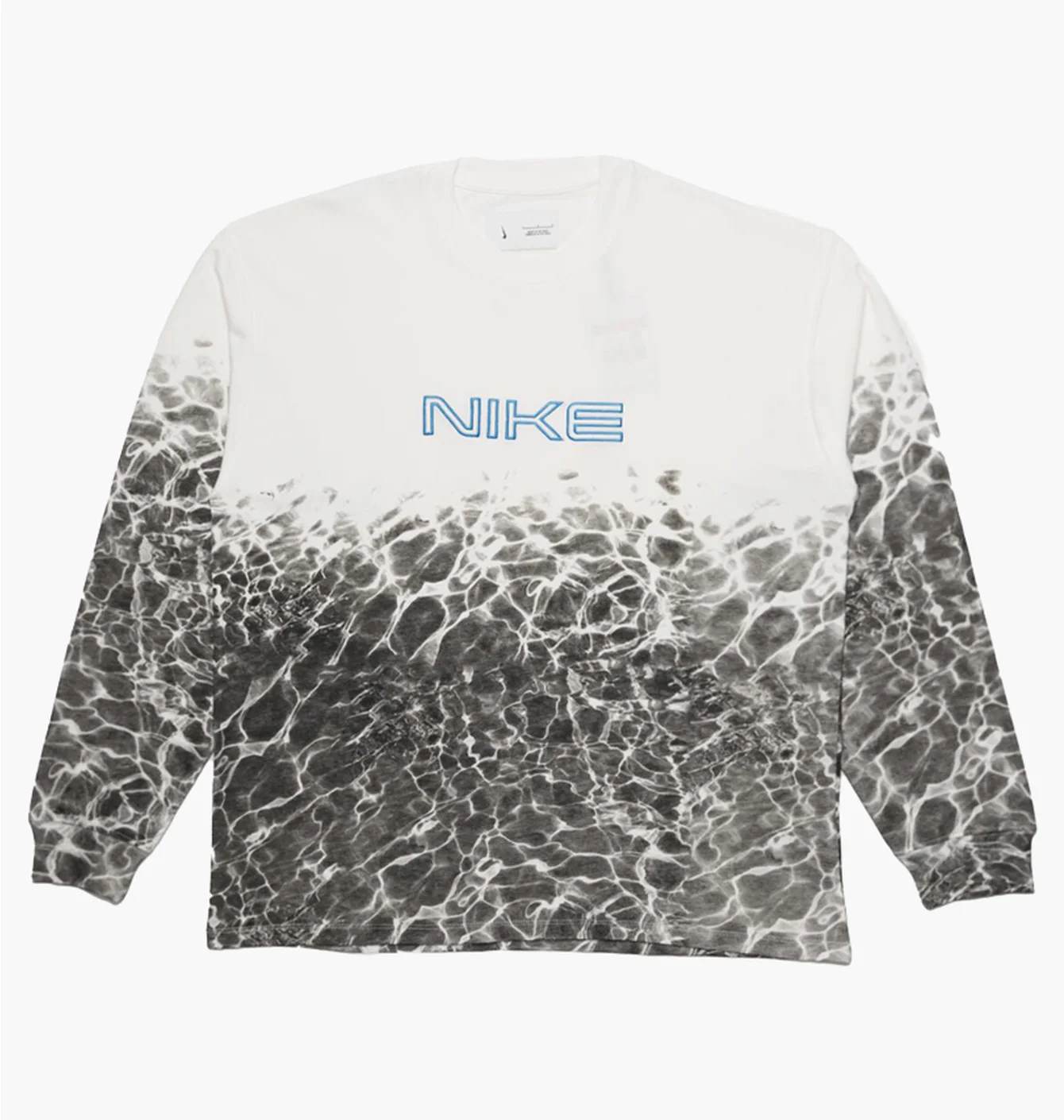 Світшот унісекс Nike Kukini Long-Sleeve Tee White/Grey FB3030-100