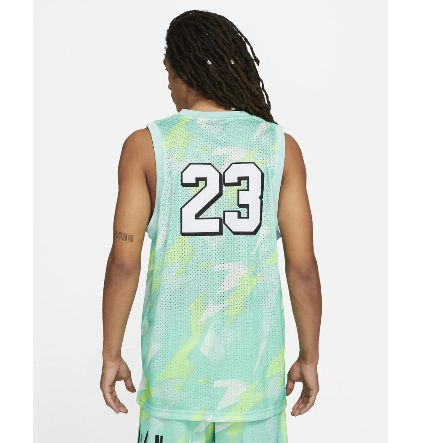 Майка чоловіча Air Jordan Jumpman Printed Jersey Turquoise CZ4738-675