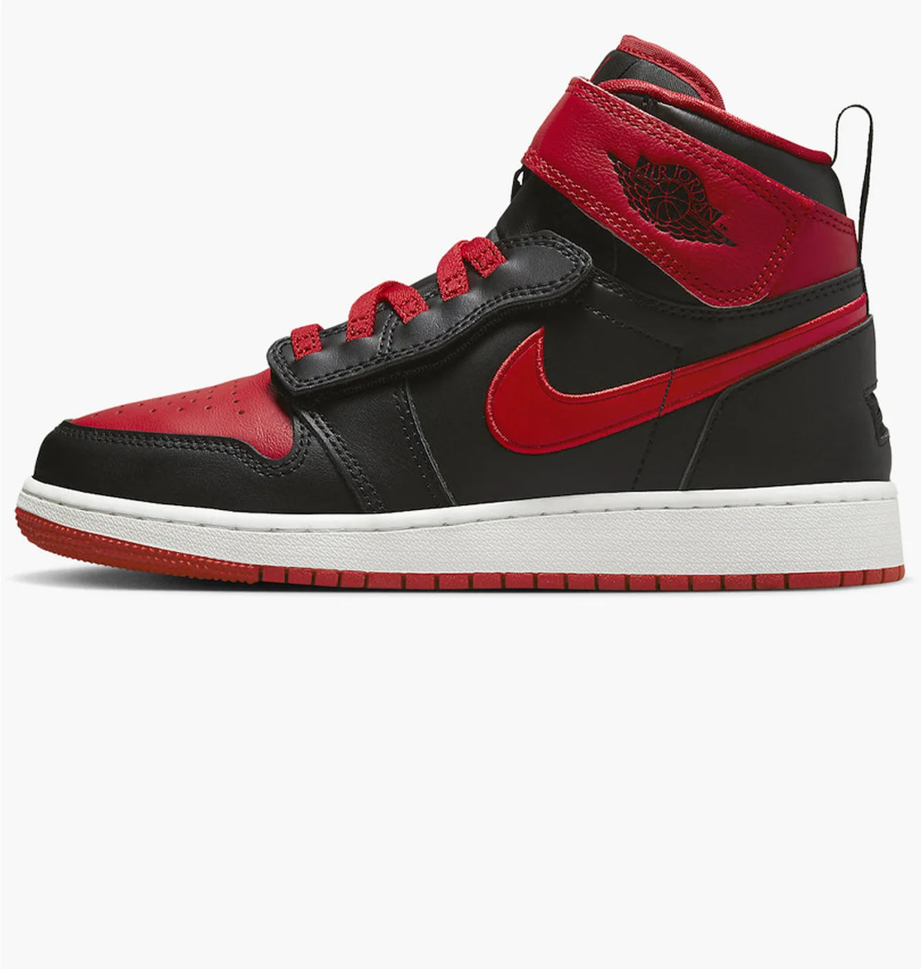 Кросівки дитячі Air Jordan 1 Hi Flyease Gs Black/Red DC7986-060