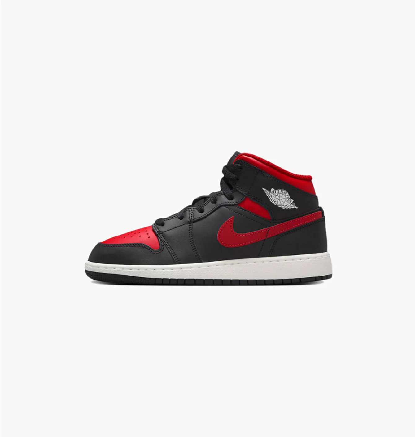 Кросівки дитячі Air Jordan 1 Mid (Gs) Black DQ8423-067