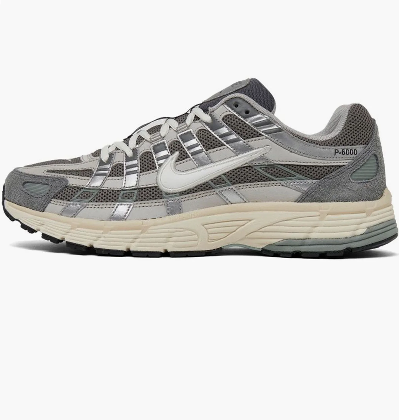 Кросівки унісекс Nike P-6000 Premium Casual Shoes Grey FN7509-029