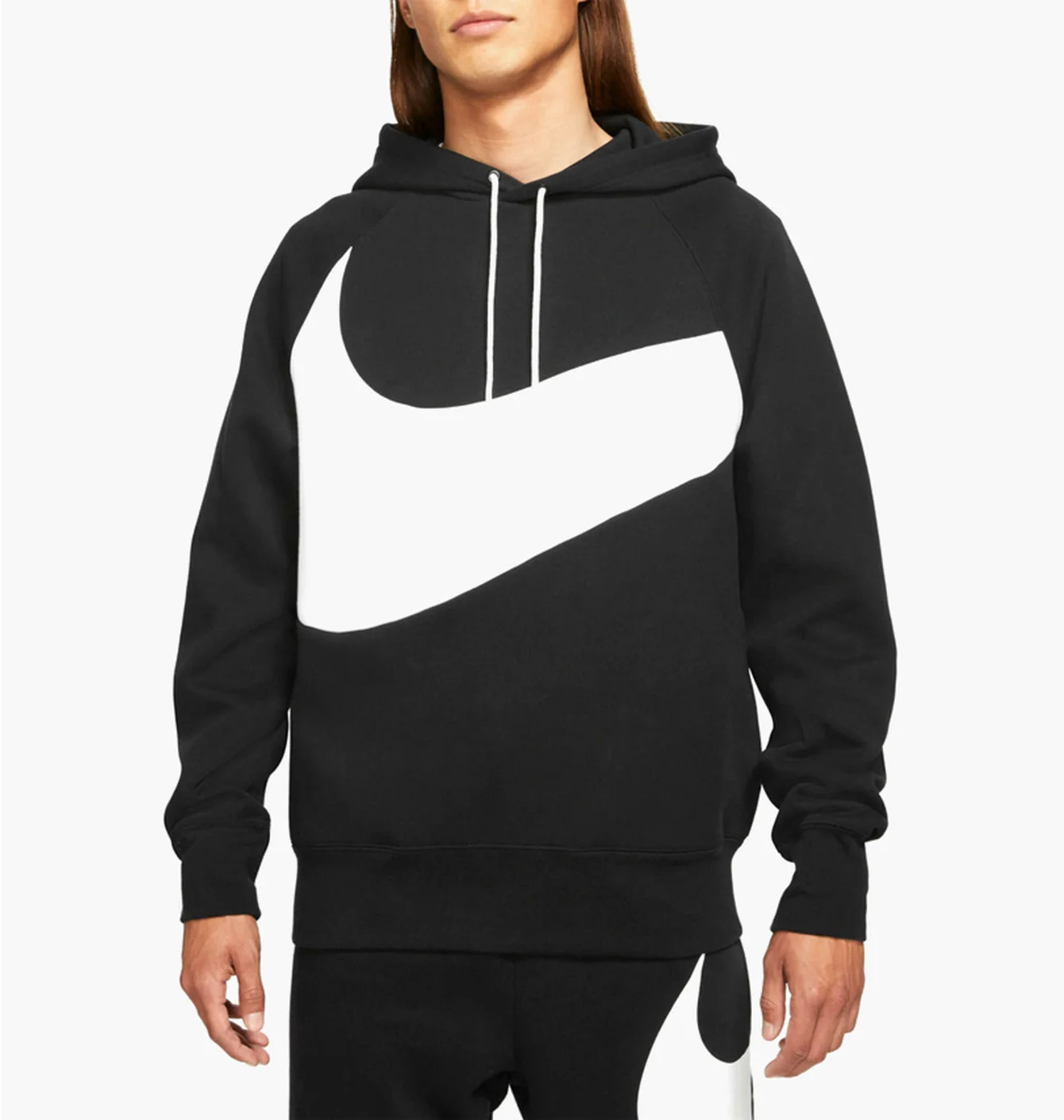 Худі чоловіче Nike Sportswear Swoosh Black Dv8150-010
