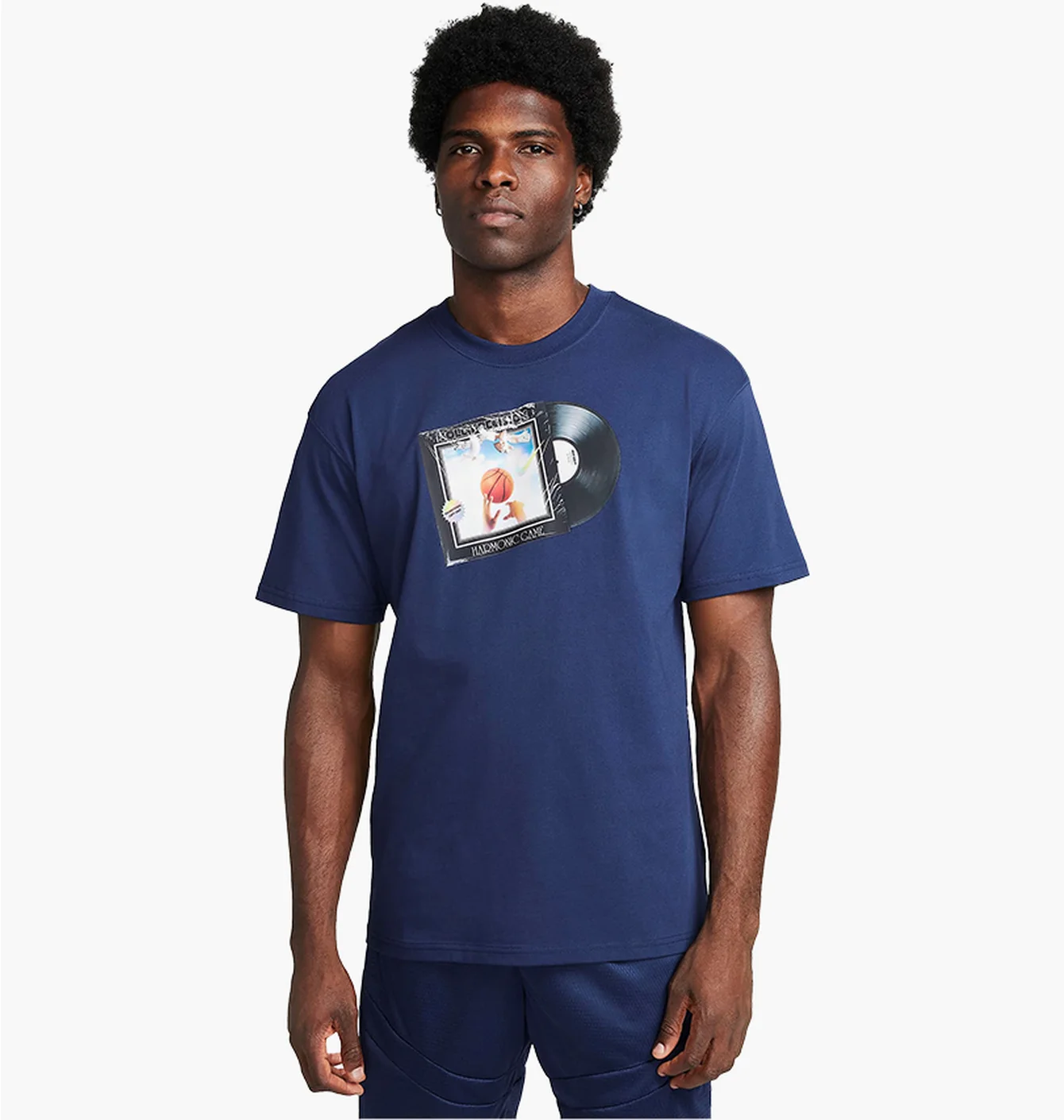 Футболка чоловіча Nike Max90 Basketball-T-Shirt Blue FQ4914-410