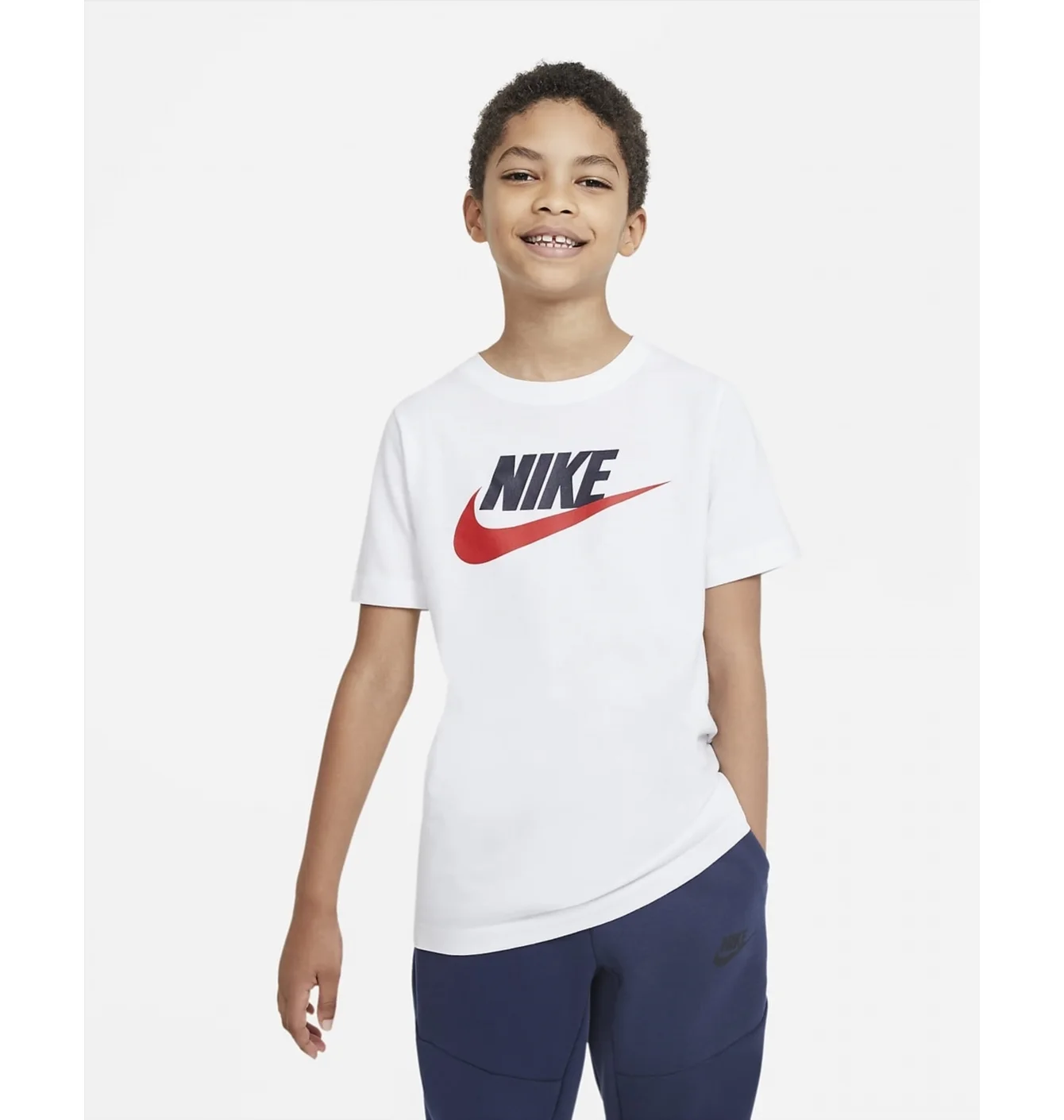Футболка дитяча Nike B Nsw Tee Futura Icon Td White Ar5252-107