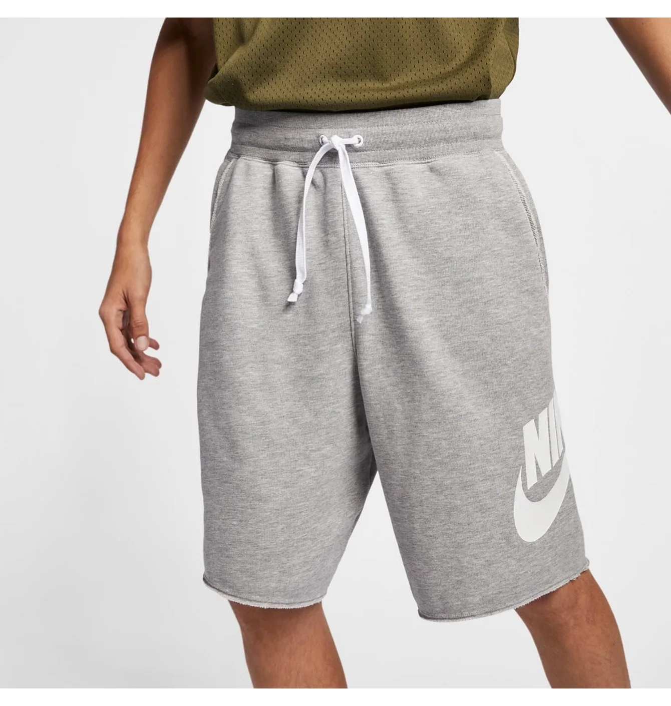 Шорти чоловічі Nike M Nsw He Short Ft Alumni Grey AR2375-064