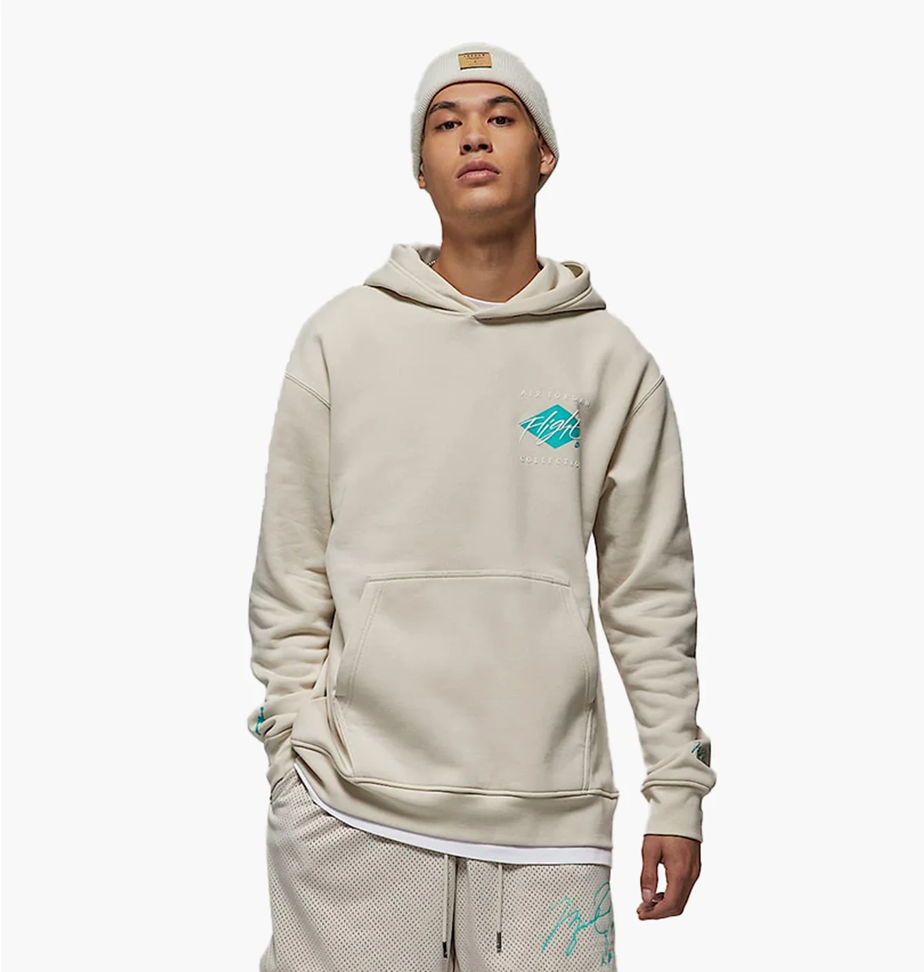 Худі чоловіче Air Jordan Esssentials Fleece Beige DH9019-104
