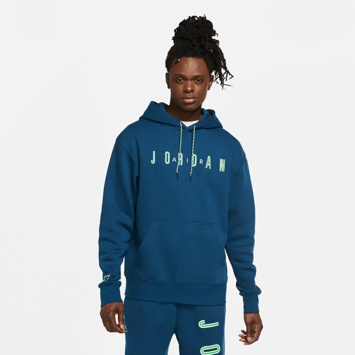 Бомбер чоловічий Jordan Sport Dna Fleece Pullover Hoody (CK9567-432)