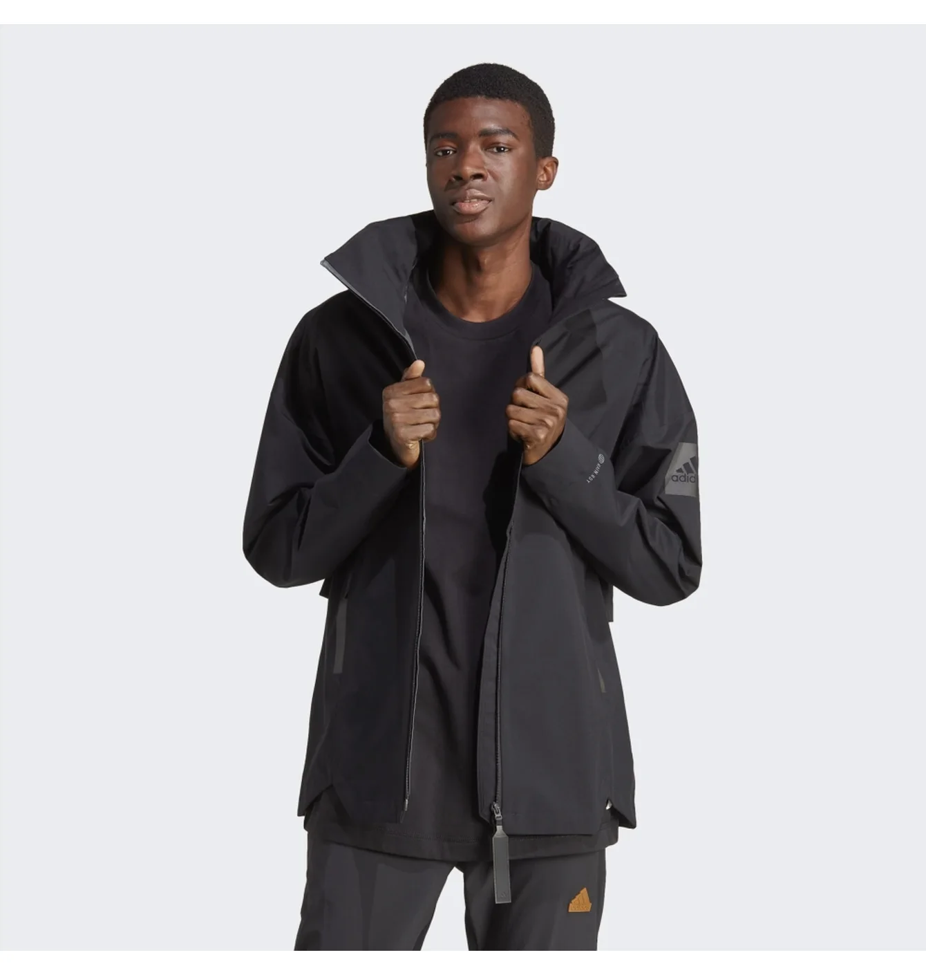 Куртка чоловіча Adidas Myshelter Rain.Rdy Jacket Black HT8770