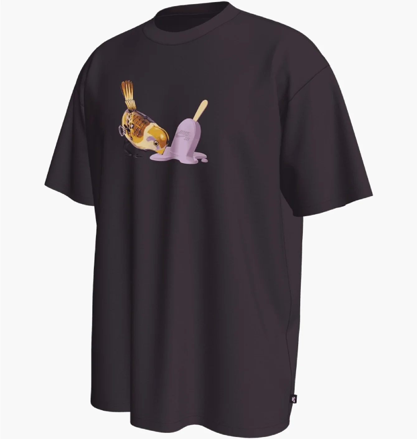 Футболка чоловіча Nike Max90 Skate Black HJ0818-045