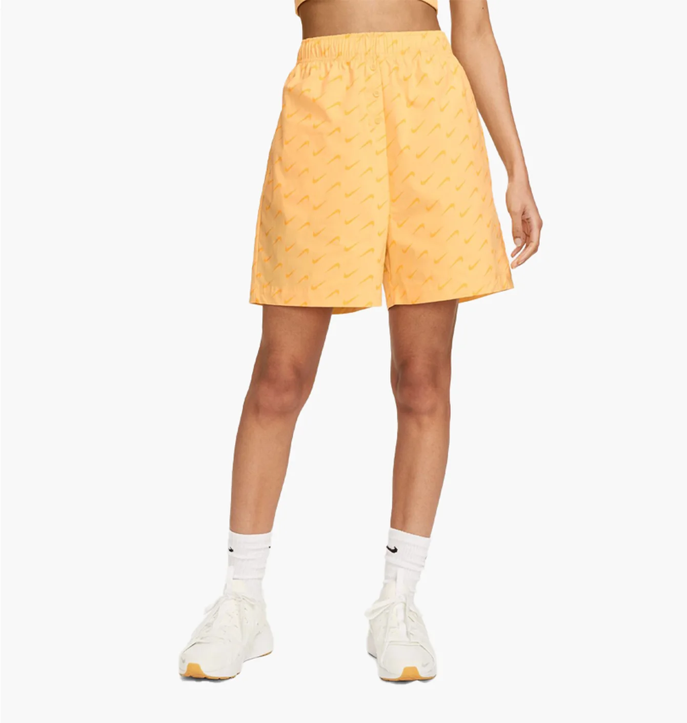 Шорти жіночі Nike Sportswear Everyday Modern High-Waisted Woven Shorts Yellow DV7932-795