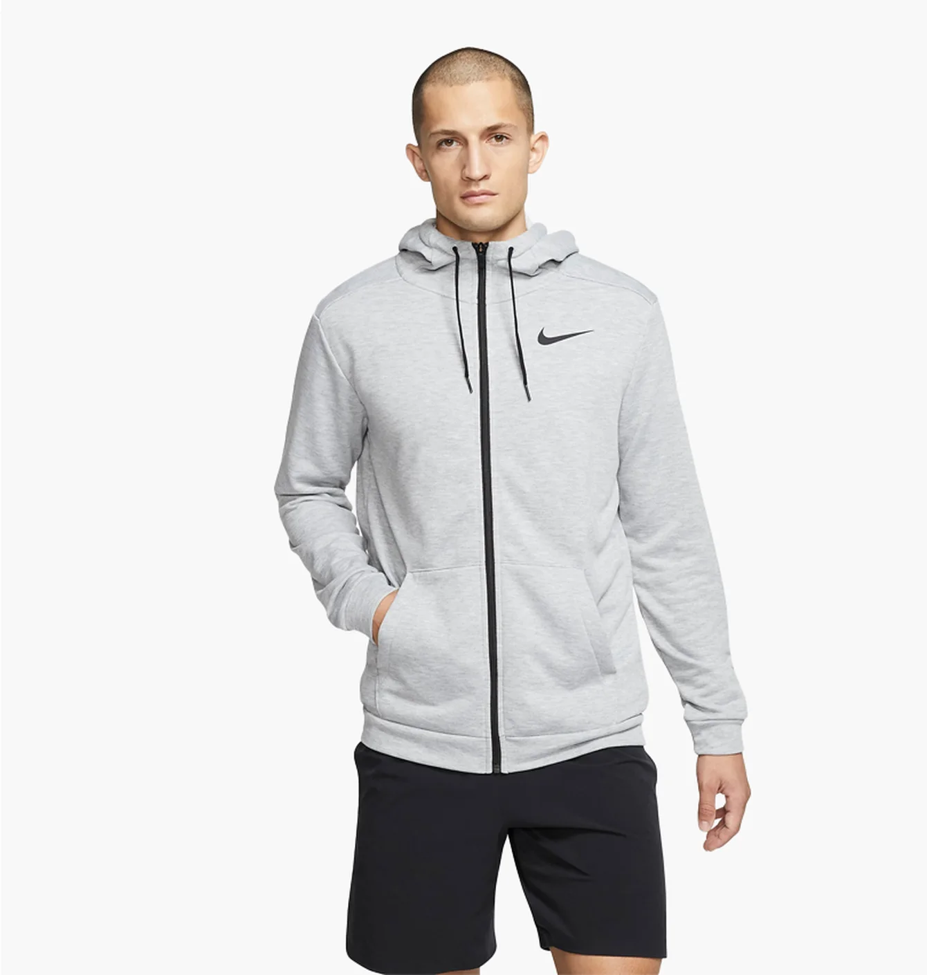 Толстовка чоловіча Nike Dri-Fit Grey CJ4317-063