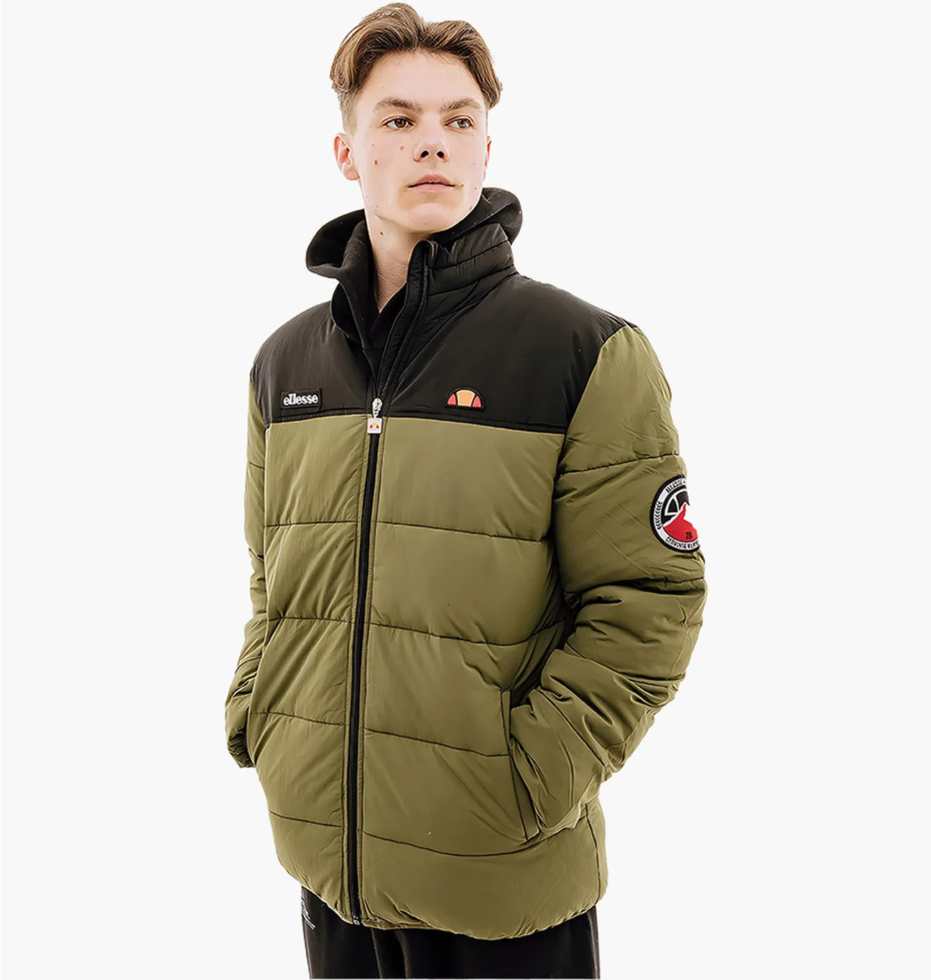 Пуховик чоловічий Ellesse Nebula Padded Jacket Olive SHR12789-531