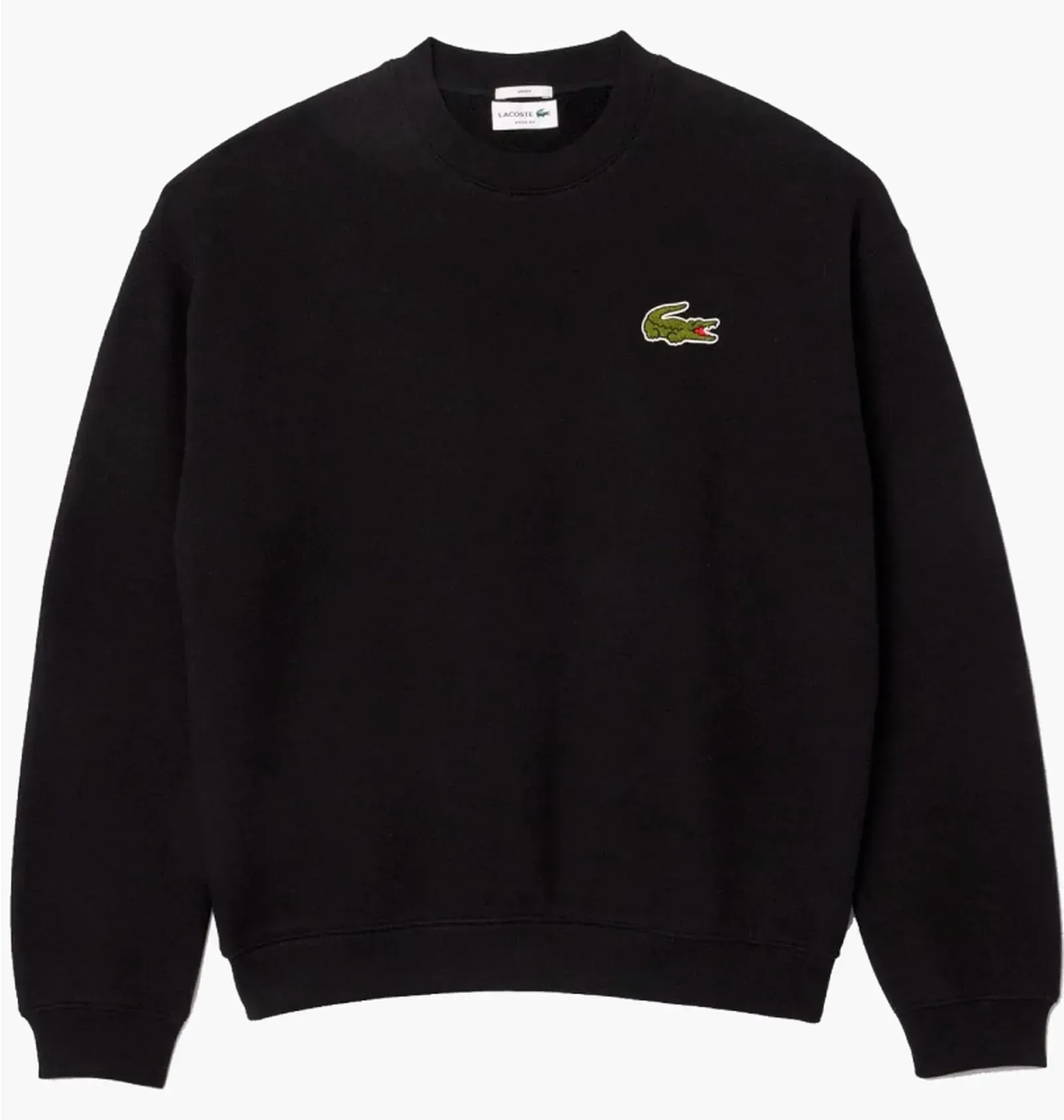 Кофта унісекс Lacoste Loose Fit Badge Black (SH2741.031)