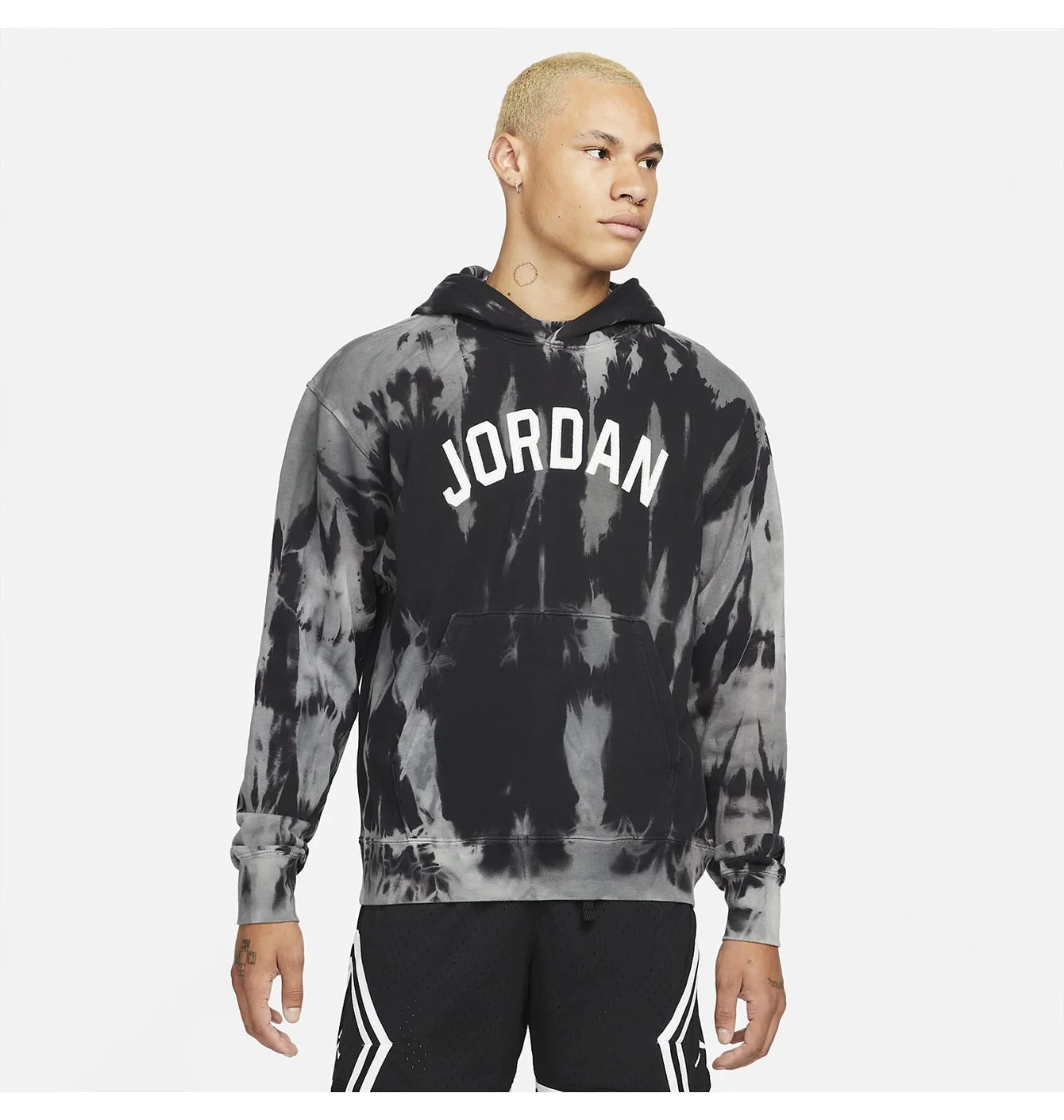 Худі чоловіче Air Jordan Sport Dna Black/Grey DJ0225-100