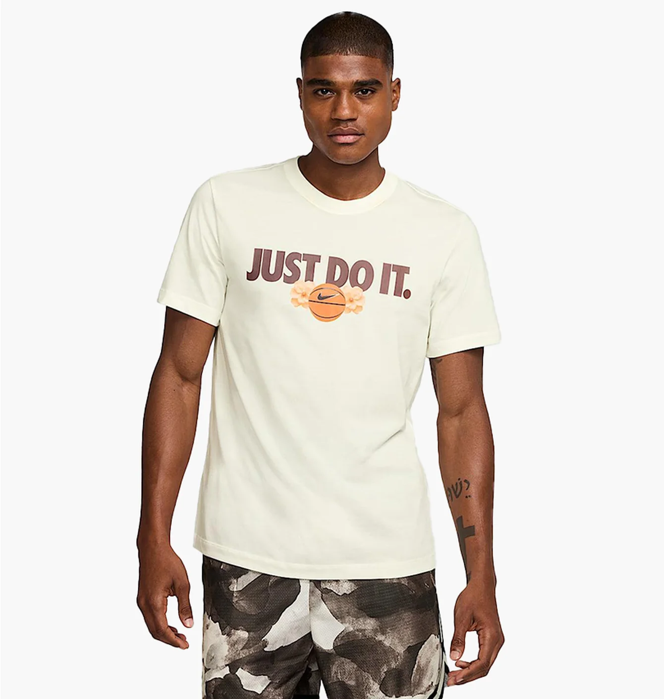 Футболка чоловіча Nike Dri-Fit Tee Oc 2 Beige HJ3352-133
