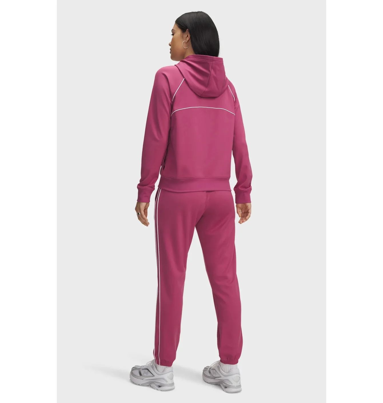 Спортивний костюм жіночий Under Armour Rival Tricot Tracksuit Hd Pink 6001966-659
