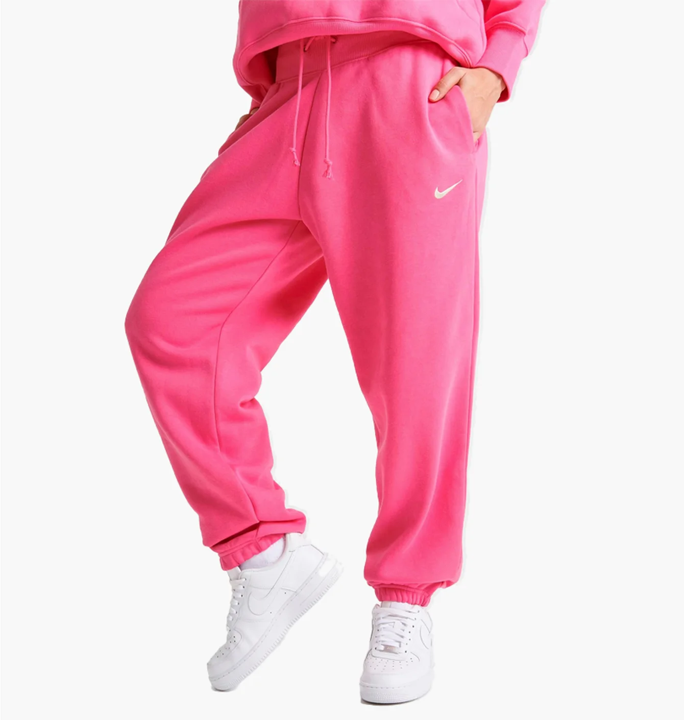 Штани жіночі Nike Sportswear Phoenix Fleece Oversized Jogger Pants Pink Dq5887-684