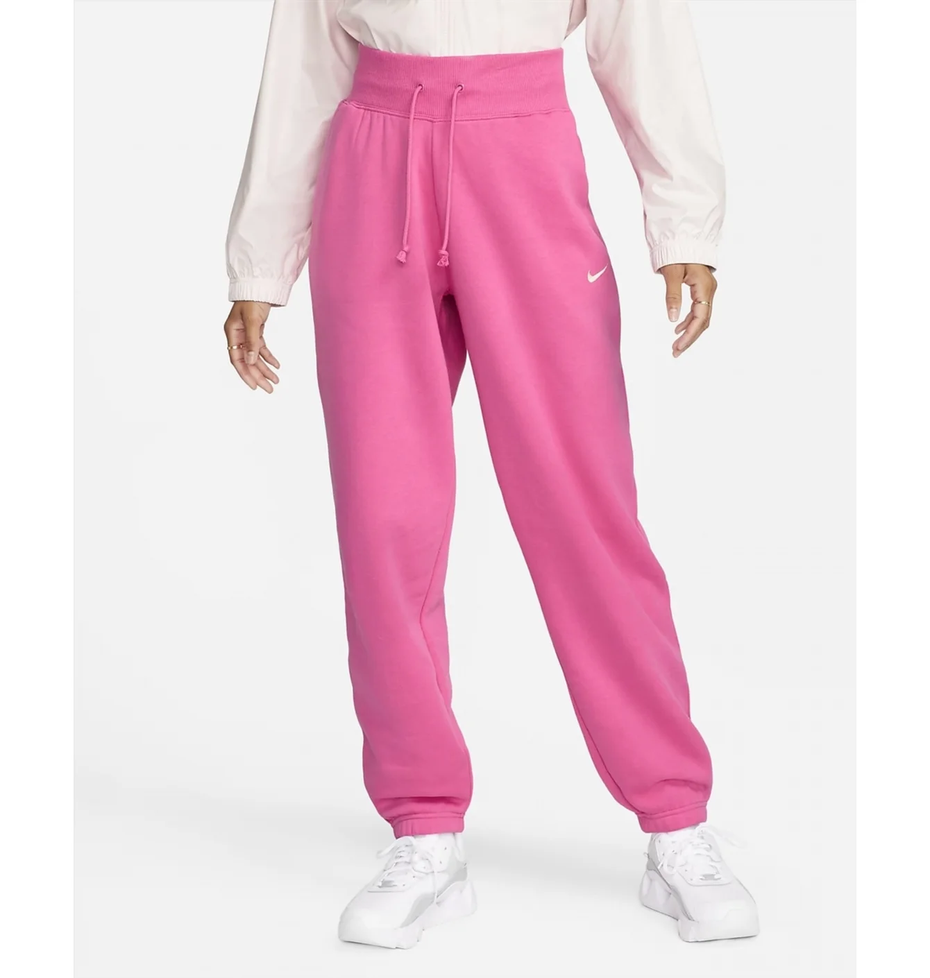 Штани жіночі Nike Sportswear Phoenix Fleece Oversized Jogger Pants Pink Dq5887-684