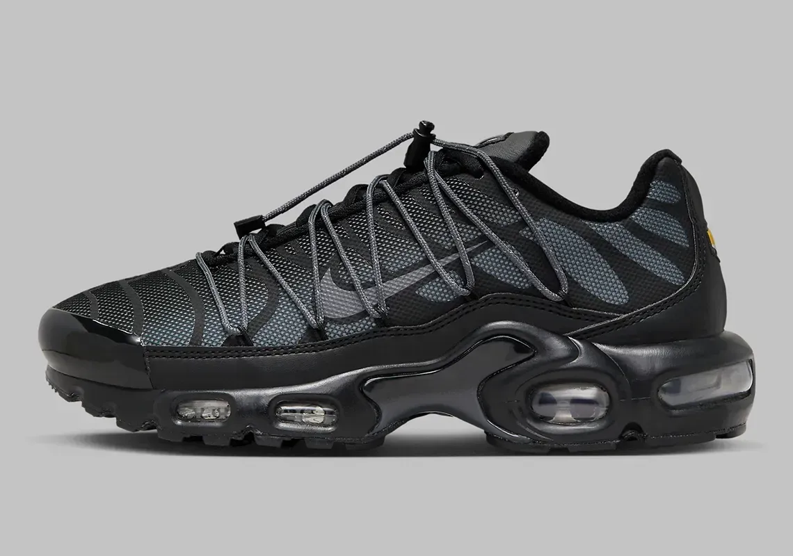Кросівки жіночі Nike Air Max Plus Appears With Toggle Laces And A “Black/Llic Silver” Coat (FZ2770-001)