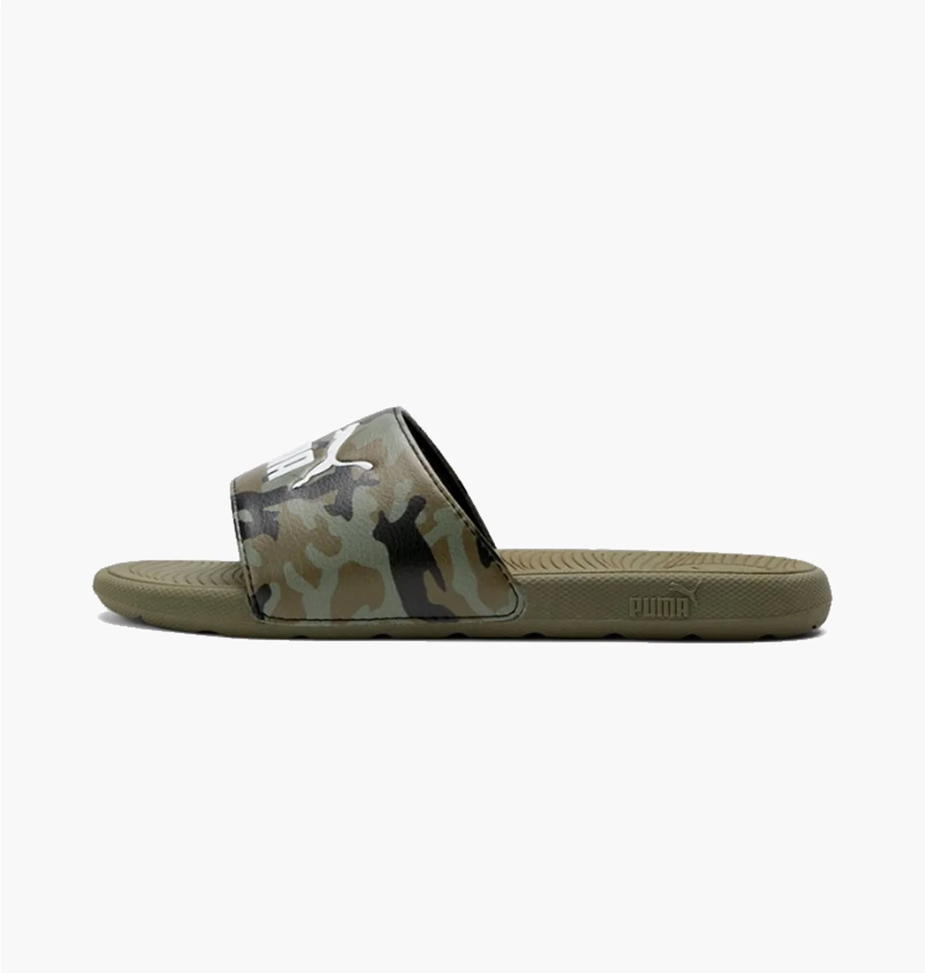 Тапочки дитячі Puma Cool Cat 2.0 Camo/Green 390891-01