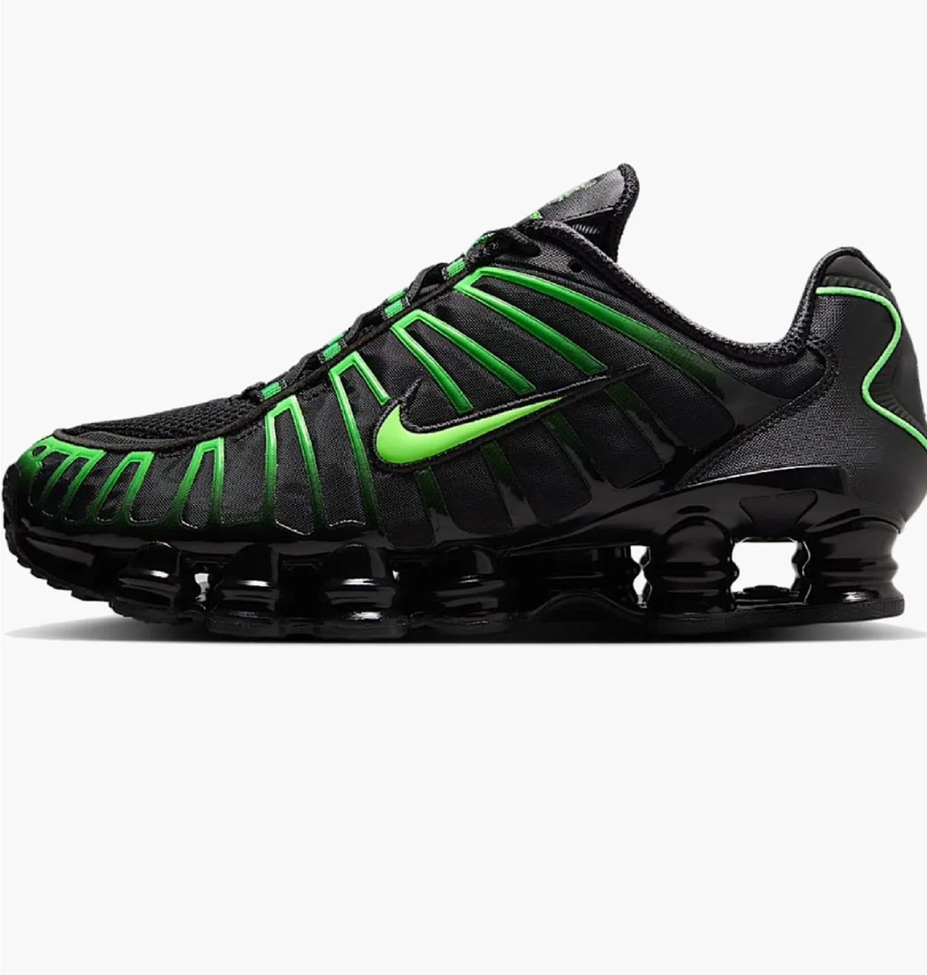 Кросівки чоловічі Nike Shox Tl Black/Green AV3595-012